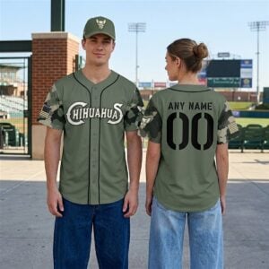 2026 El Paso Chihuahuas Military Appreciation Night Jersey 0