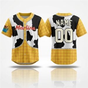 Marlins Toy Story 5 Woody Jersey 2026 Giveaway 1