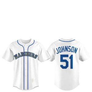 2026 Seattle Mariners Randy Johnson 51 Retirement Jersey 1