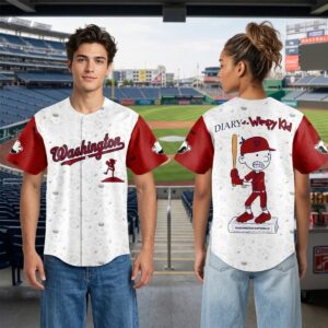 2026 Nationals Diary Of A Wimpy Kid Baseball Night Jersey 0