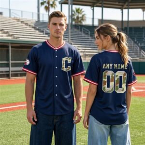 2026 Cleveland Guardians Armed Forces Night Jersey 0