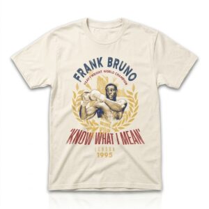 Frank Bruno Know What I Mean London 1995 Shirt 1