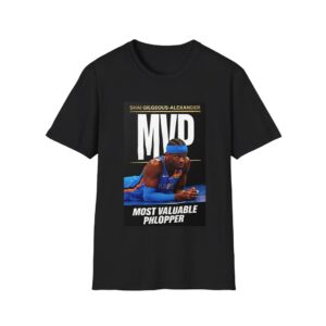 1 2026 Shai Gilgeous Alexander MVP Most Valuable Phlopper Shirt 1