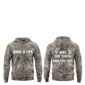 2026 Queensland Maroons Jesus Is Life Hoodie 1