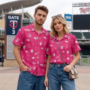 2026 Twins Game Day Hawaiian Shirt Giveaway 0
