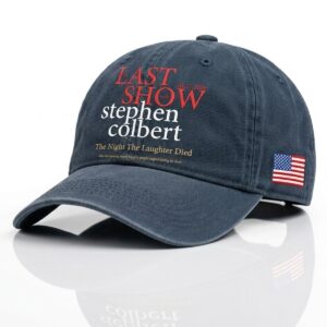 2025 Stephen Colbert Last Show The Night The Laughter Died Hat 1