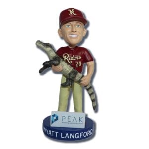 Frisco RoughRiders Wyatt Langford Florida Man Bobblehead 2026 Giveaway 1