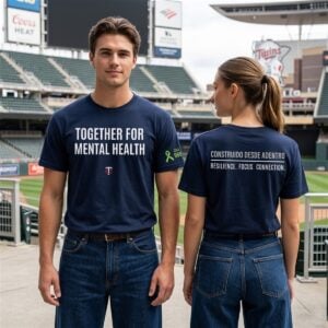 2026 Minnesota Twins Mental Health Awareness Shirt Giveaway 0
