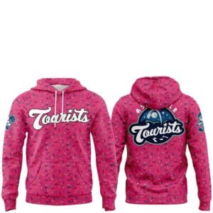 2026 Asheville Tourists Pink Sprinkles Hoodie 1