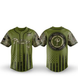 1 Phillies Military Appreciation Night 2026 Jersey
