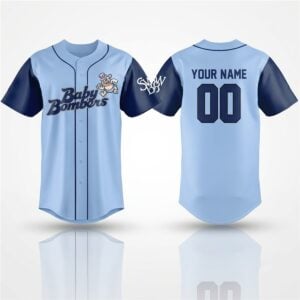 2026 ScrantonWilkes Barre RailRiders Baby Bombers Jersey 1