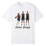 2026 Jalen Brunson vs Victor Wembanyama Never Forget Shirt