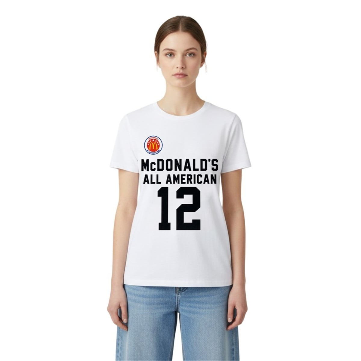 2026 Mark Shapiro McDonalds All American 12 Shirt 2 1 2026 Mark Shapiro McDonalds All American 12 Shirt 2