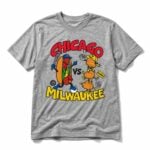 2026 Milwaukee vs Chicago Rivalry Carton Shirt
