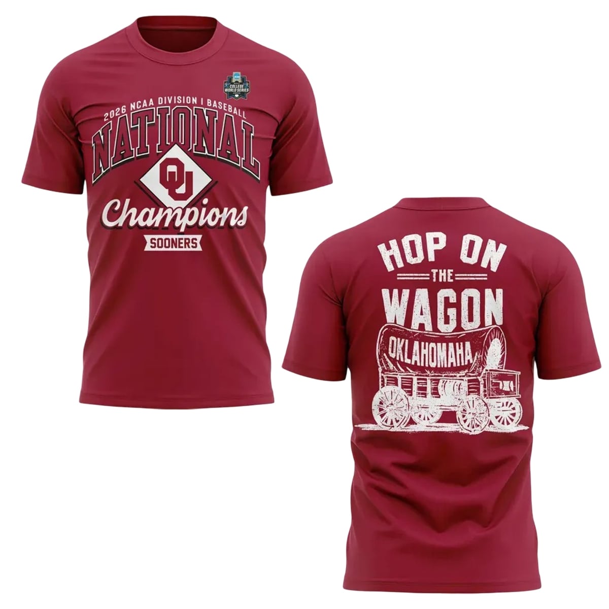 2026 Sooners National Champions Hop On The Wagon Shirt 1 1 2026 Sooners National Champions Hop On The Wagon Shirt