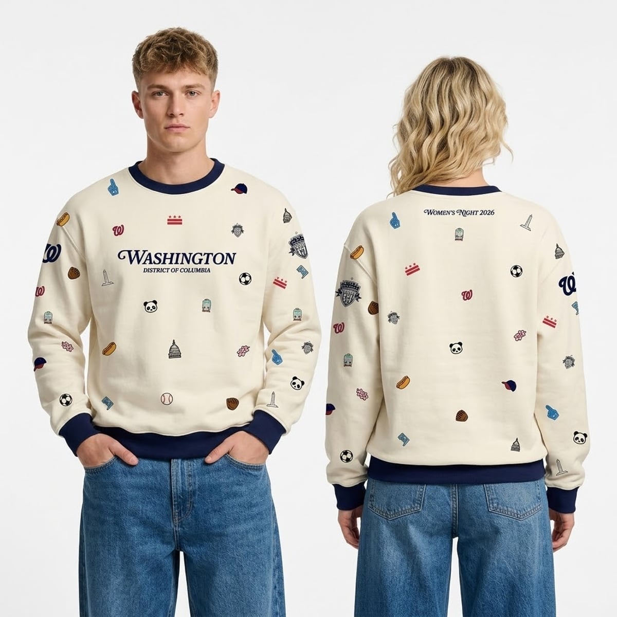 1 Washington District Of Columbia Women's Night 2026 Sweatshirt Giveaway 1 Washington District Of Columbia Women's Night 2026 Sweatshirt Giveaway