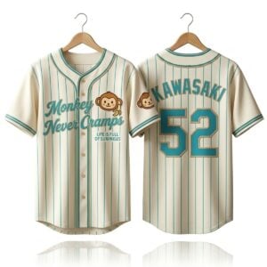 2026 Munenori Kawasaki Monkey Never Cramps Jersey 0