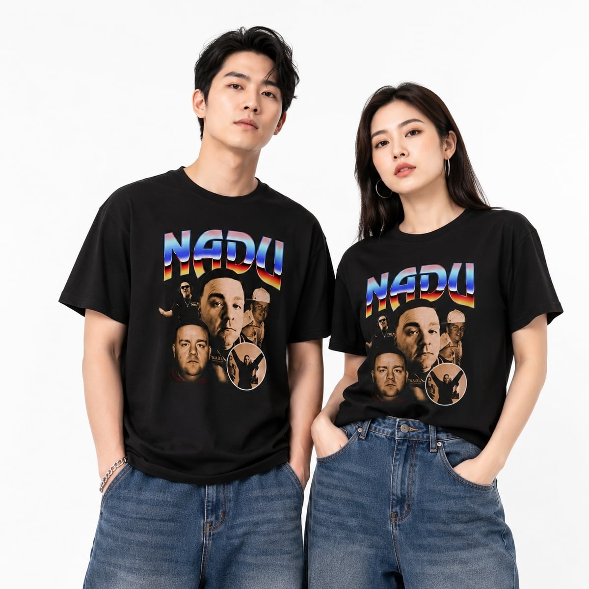 2 Jeff Nadu Faces Shirt 2 Jeff Nadu Faces Shirt