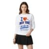2 Mitchell Modell I Love New York We Are The Champions Knicks Sweatshirt