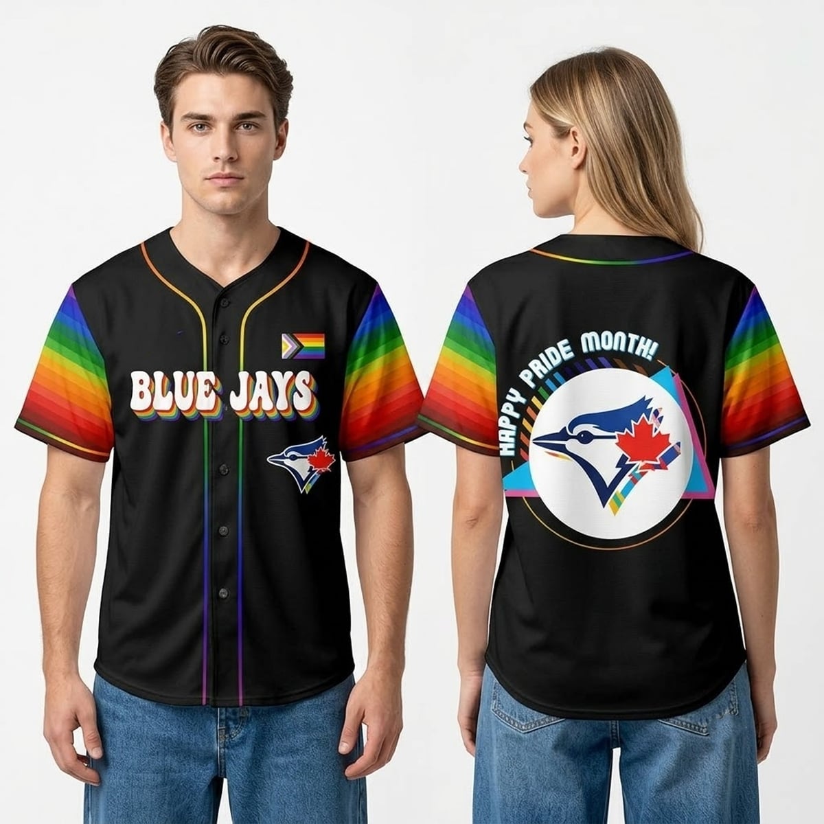 2026 Blue Jays Celebrate Pride Month Jersey 2 2026 Blue Jays Celebrate Pride Month Jersey 2