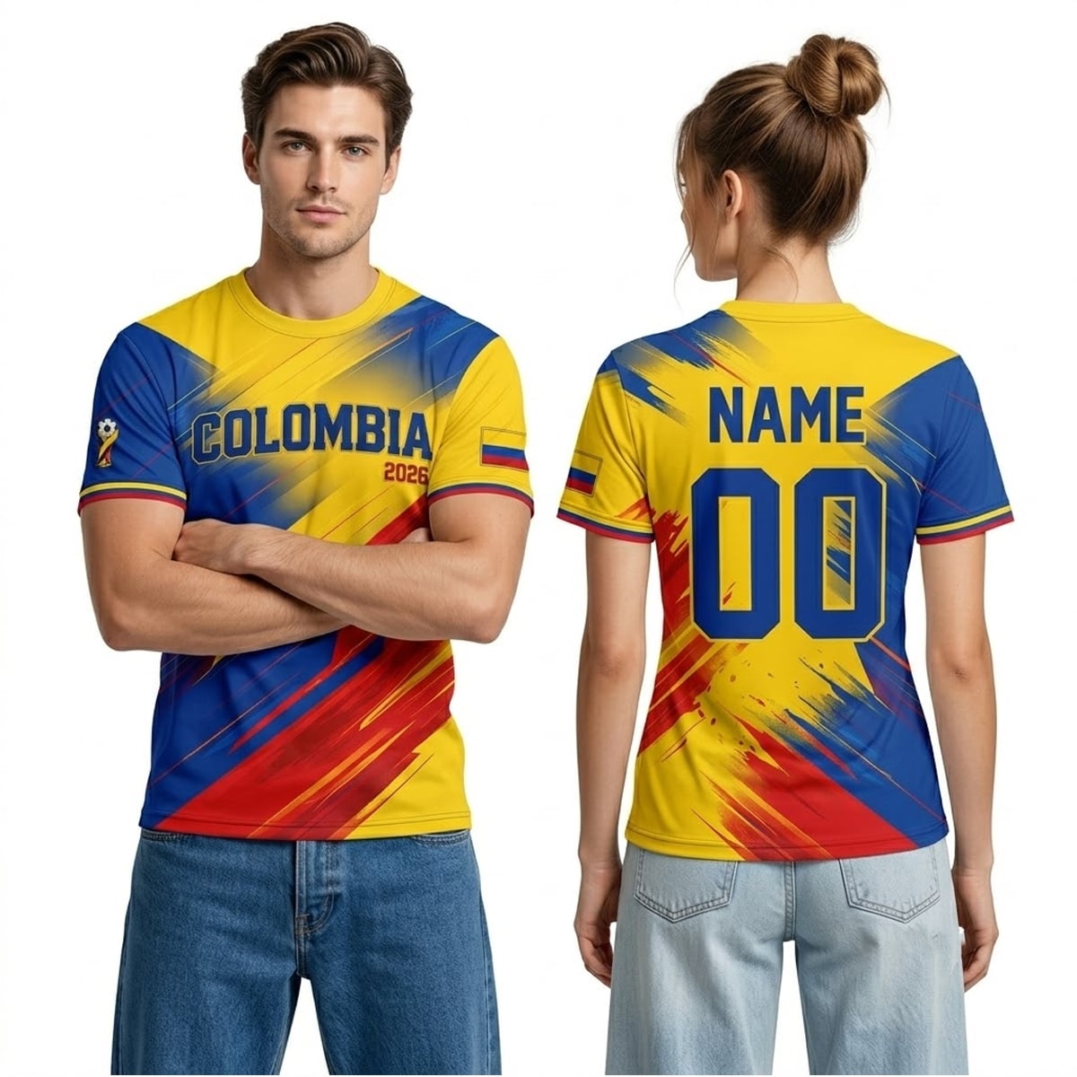 2026 Colombia World Cup Soccer Jersey 2 2026 Colombia World Cup Soccer Jersey 2
