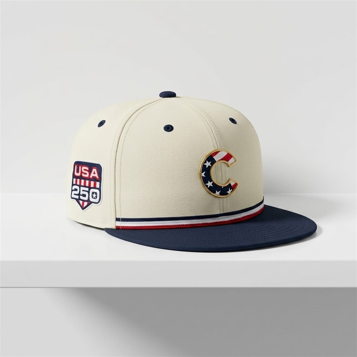 2026 Cubs USA 250 4th of July Hat 1 2026 Cubs USA 250 4th of July Hat 1