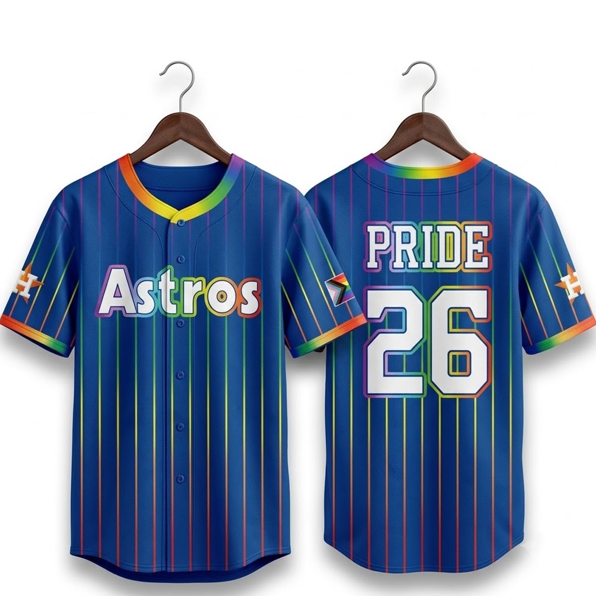 2026 Houston Astros Pride Night Jersey 1 2026 Houston Astros Pride Night Jersey 1