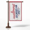 2026 I Love My Country Philadelphia Flag 3