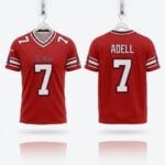 2026 LA Angels Jo Adell Football Jersey Giveaway