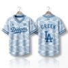 2026 LA Dodgers Greek American Celebration Jersey 4 2026 LA Dodgers Greek American Celebration Jersey 1