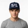 2026 Louis Stars Turn Back the Clock Blue Hat 1