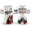2026 Mexico World Cup Baseball Jersey 4 2026 Mexico World Cup Baseball Jersey 1