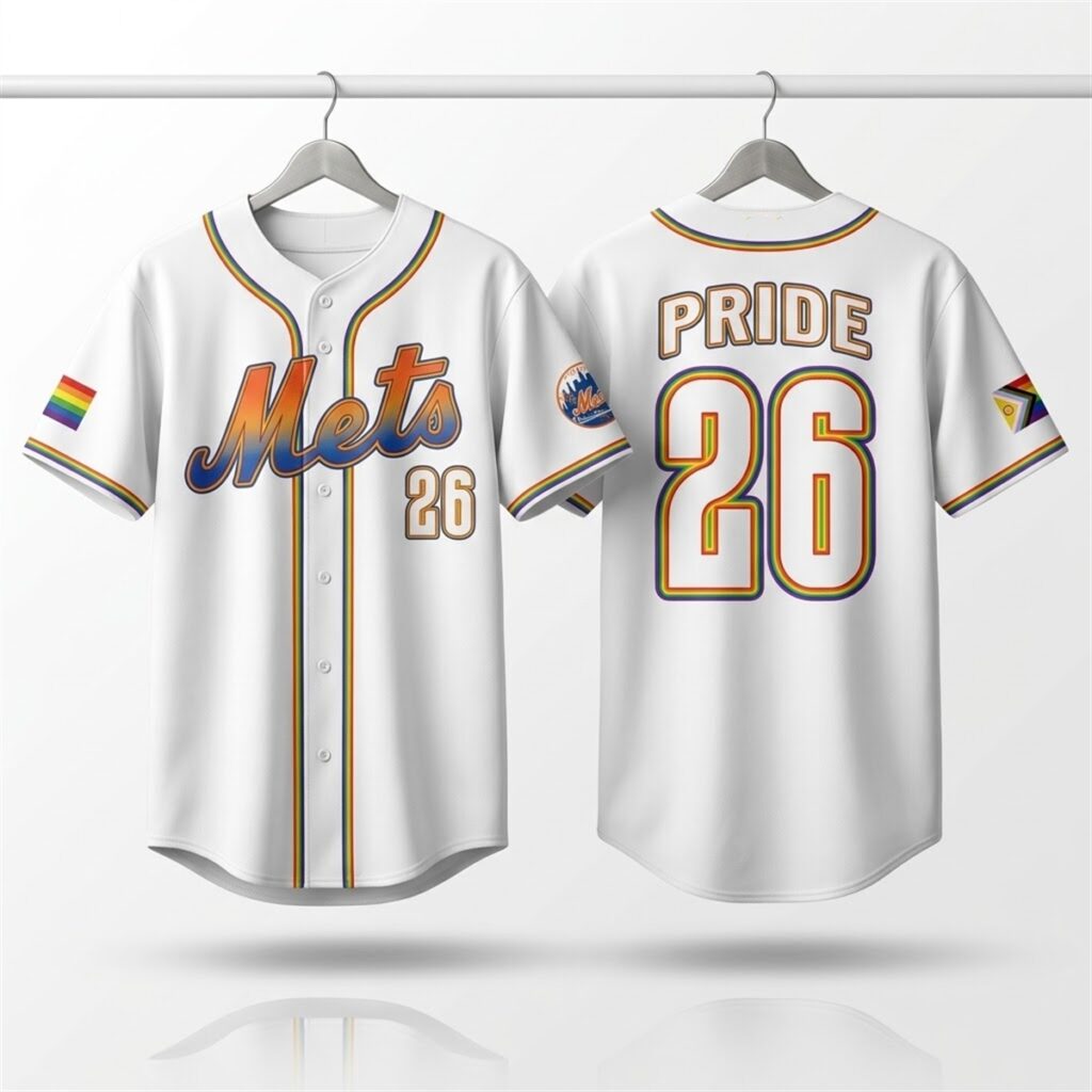 2026 NY Mets Pride Night Jersey 1