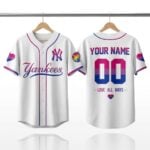 2026 NY Yankees Love All Way Pride Month Jersey