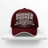 2026 Oklahoma Baseball Boomer Sooner 3 Time National Champions Hat 1