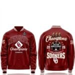 2026 Oklahoma Baseball National 3 Times Champions MCWS Jacket
