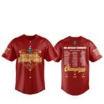 2026 Oklahoma Sooners Baseball National Champions Finals Jersey