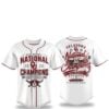 2026 Oklahoma Sooners Baseball National Champions Jersey 1