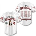 2026 Oklahoma Sooners National Champions Coach Skip Johnson Jersey