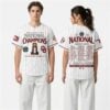 2026 Oklahoma Sooners National Champions Coach Skip Johnson Jersey 2