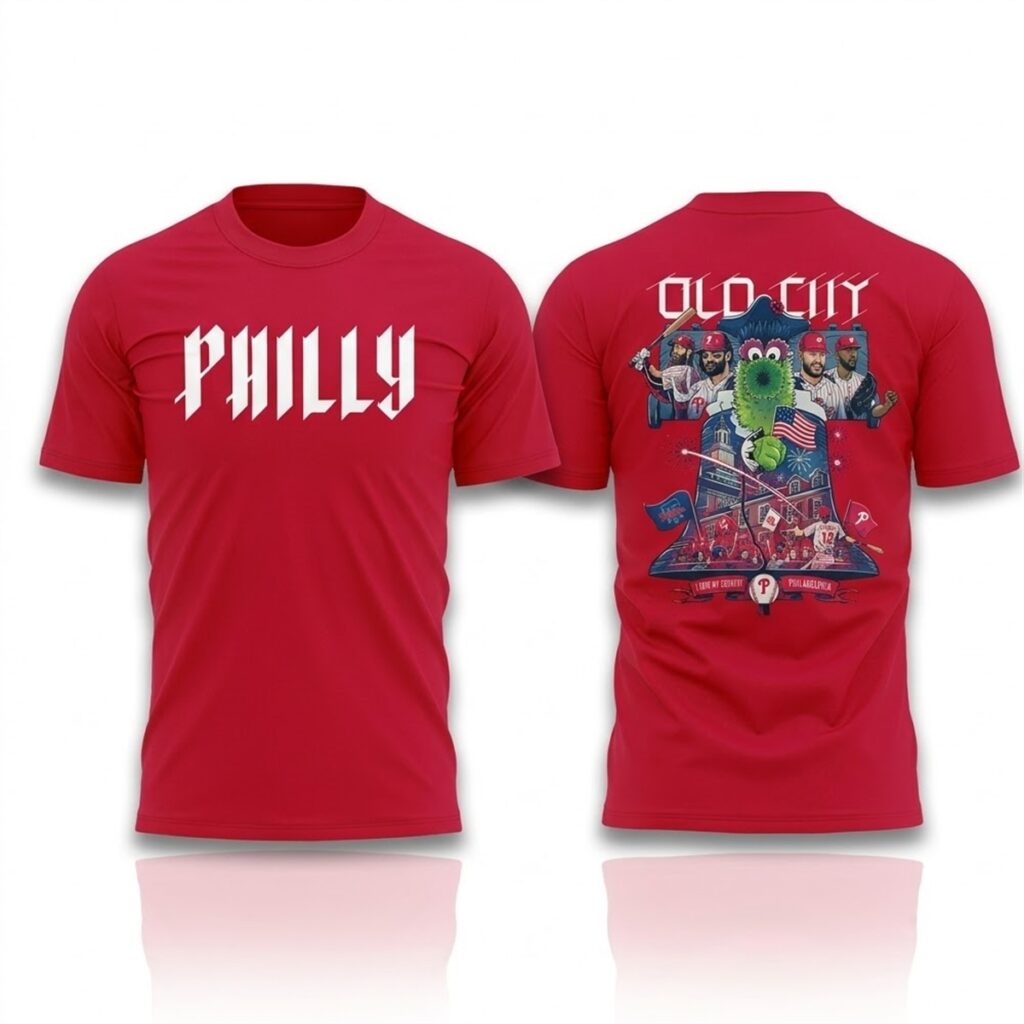 2026 Philadelphia Phillies Old City Shirt 1
