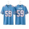 2026 Ryan Weathers Wear Tim Shaw Titans Jersey 1 1