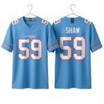 2026 Ryan Weathers Wear Tim Shaw Titans Jersey