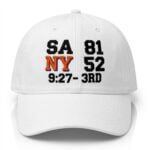 2026 SA 81 NY 52 3RD Quarter Scoreboard Hat