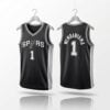 2026 SA Spurs Victor Wembanyama Finals Jersey 0