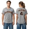 2026 SF Giants Number 4 ALS Lou Gehrig Day Jersey 3 2026 SF Giants Number 4 ALS Lou Gehrig Day Jersey 2