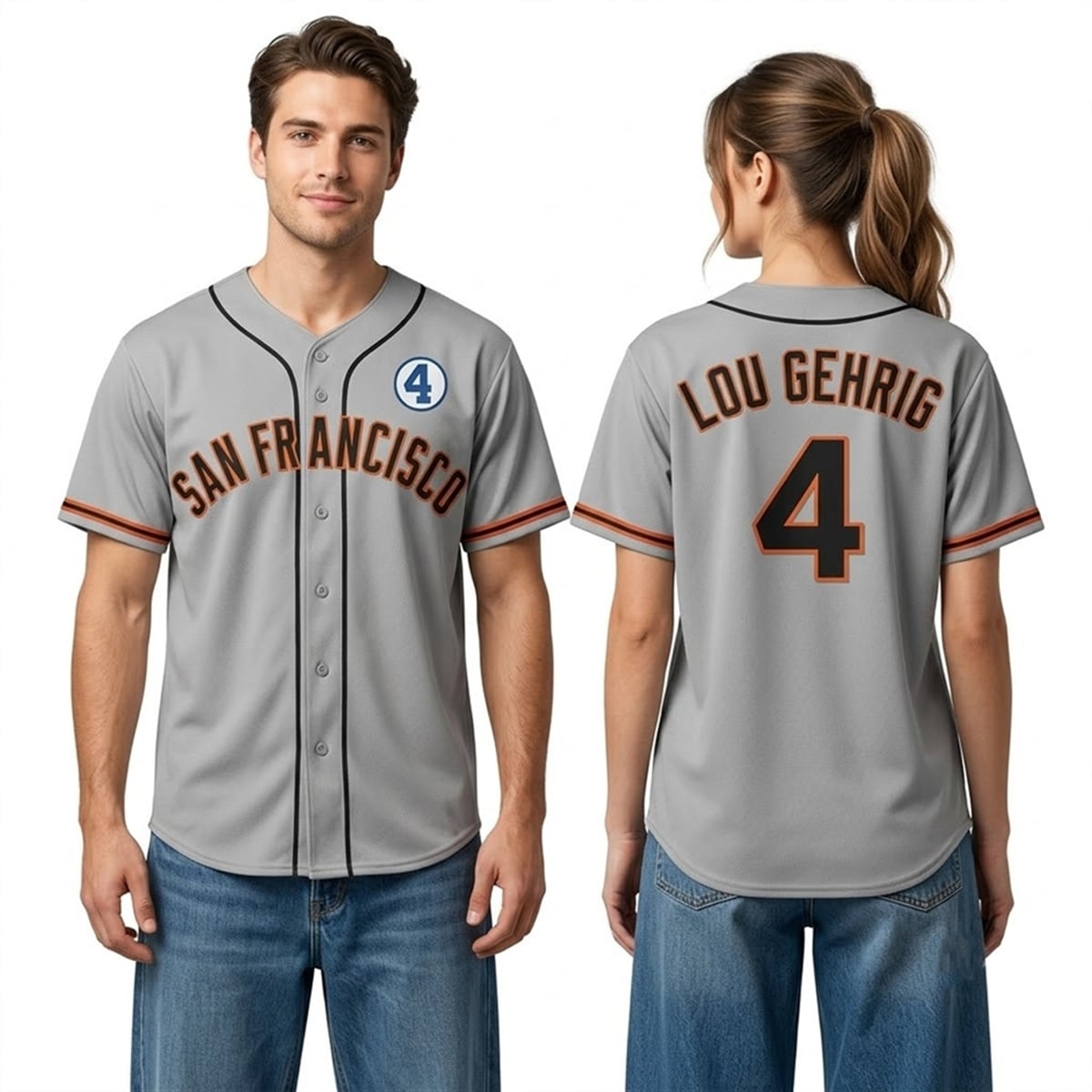 2026 SF Giants Number 4 ALS Lou Gehrig Day Jersey 2 2026 SF Giants Number 4 ALS Lou Gehrig Day Jersey 2