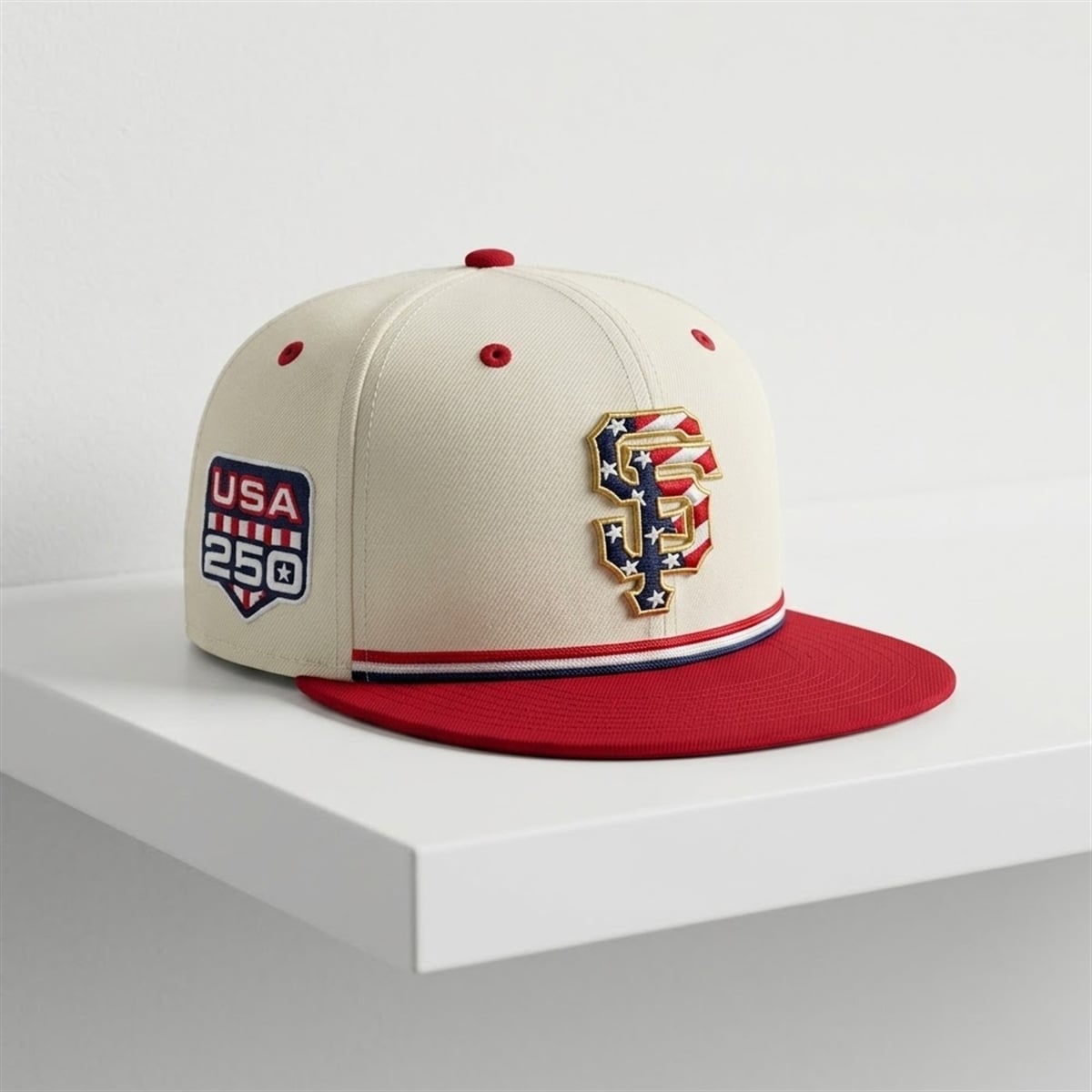 2026 SF Giants USA 250 4th of July Hat 1 2026 SF Giants USA 250 4th of July Hat 1