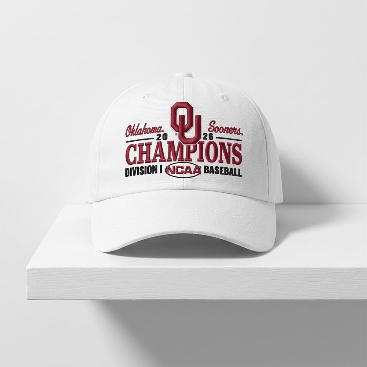 2026 Sooners Champions Division I Baseball Champions Hat 1 2026 Sooners Champions Division I Baseball Champions Hat 1