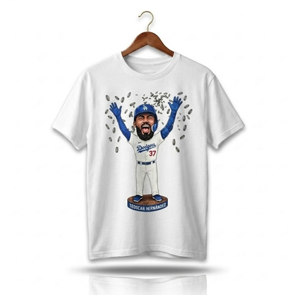 2026 Teoscar Hernandez Dodgers City Connect Shirt 1
